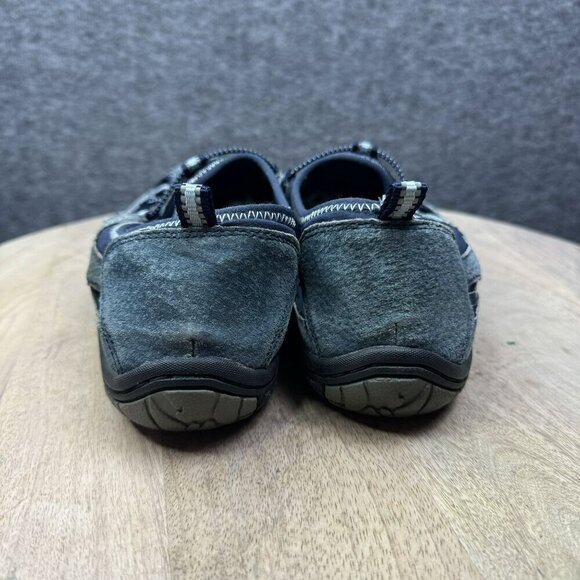 Earth Origins Outdoor Suede Sandal Adventure Slip-On Shoes Size 10.5 Womens Blue - Picture 12 of 14